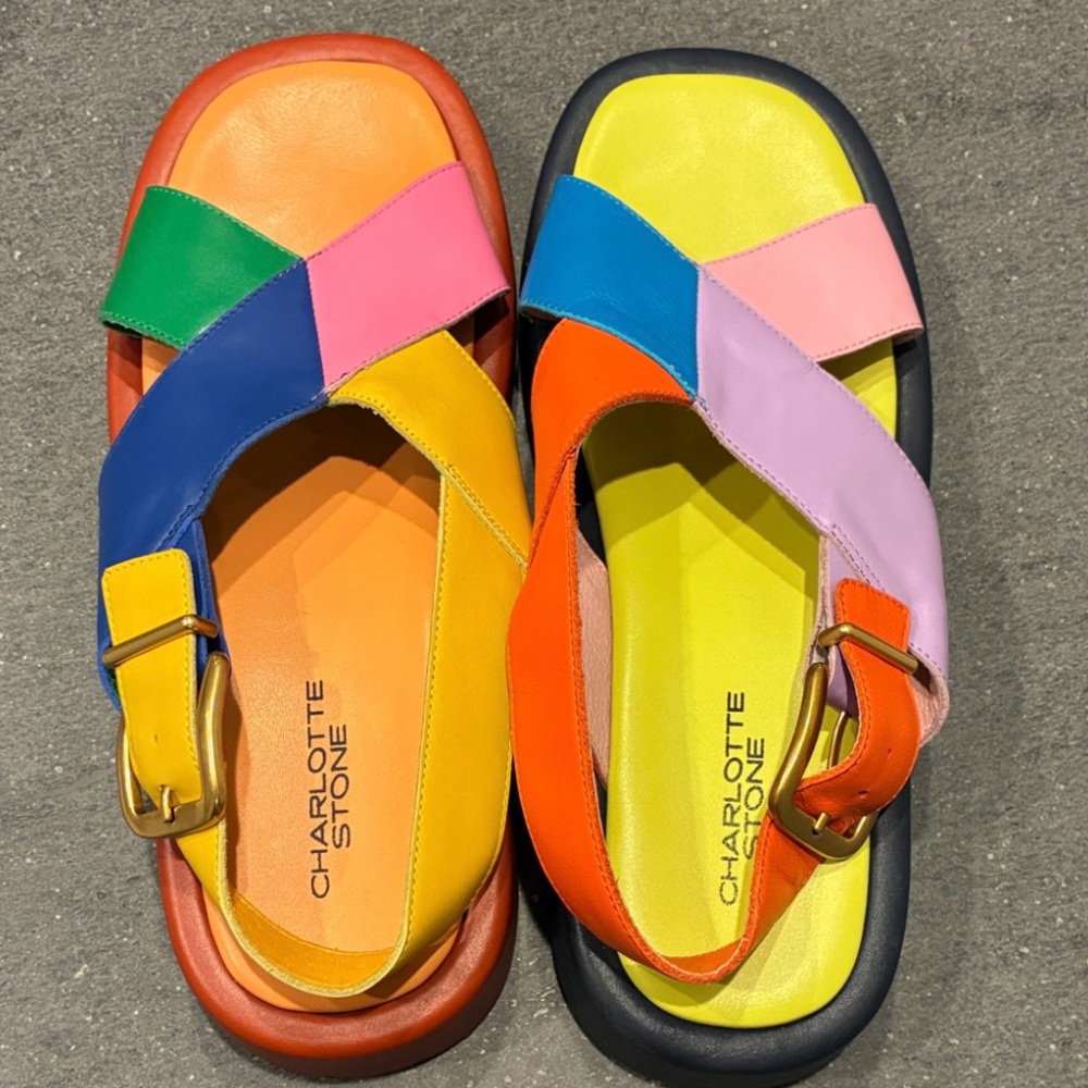 Charlotte Stone Anto Sandals size 11 in Solimar